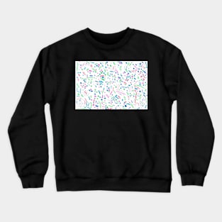 Confetti Splatter Painting Crewneck Sweatshirt